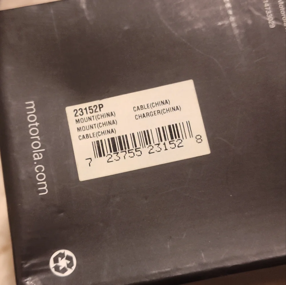 NWT! Motorola Vehicle Dock Station